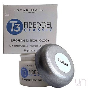 Gel T3 UV Fibergel Clear 28gr Cuccio / Star Nail