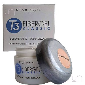 Gel T3 Uv Fibergel Opaque Rose Nude 28gr Cuccio / Star Nail