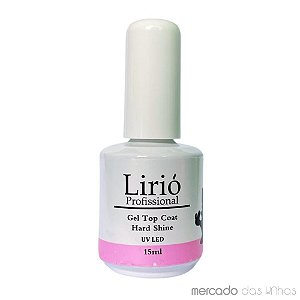 Top Coat Selante Lirio Minie 15 Ml Para Unhas Em Gel