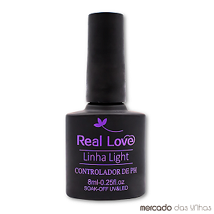 Desidratador Para Unhas Controlador De PH Linha Light 8ml - Real Love