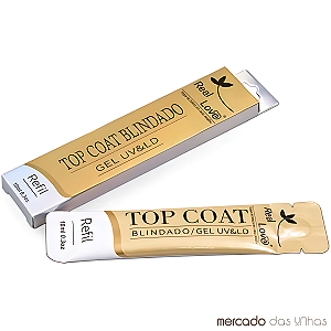 Refil Top Coat Blindado 10ml - Real Love