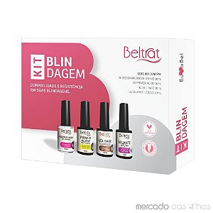 Kit Blindagem Unhas Beltrat PH Primer Gel Base Selante