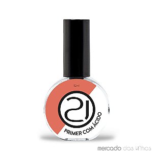 Primer com Acido Nails 21 Desidratador 12ml