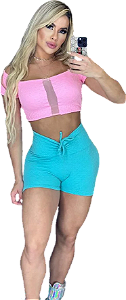 CONJUNTO SHORT + TOP