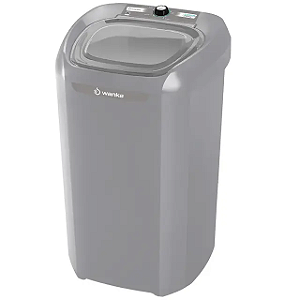Tanquinho Wanke Premium 20kg Semiautomático Turbilhonamento LWBE201T - Silver