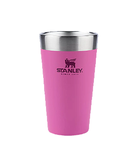 Copo Térmico Stanley Beer Pint 473 mL Azalea Sem Tampa
