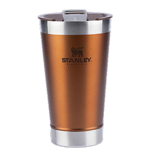 Copo Térmico Stanley Beer Pint 473 mL Maple Com Tampa