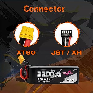 Bateria de lipo 2200 3s 30c cnhl