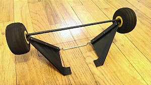 Trem de pouso aeromodelo piper j3 140cm