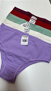KIT CALCINHA DE COTTON (5 UND)