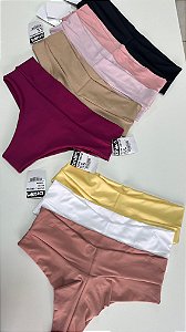 KIT CALCINHA COSTURA EMBUTIDA (10 UND)