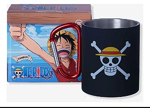 CANECA MOSQUETÃO: LUFFY (ONE PIECE)