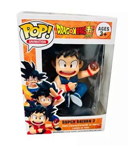 GOKU CRIANÇA – COM BASE REDONDA (AZUL)