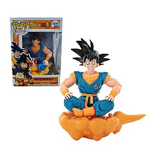 GOKU - SENTADO NA NUVEM VOADORA (AZUL)