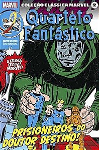 COLEÇÃO CLÁSSICA MARVEL - VOL. 2: QUARTETO FANTÁSTICO 1