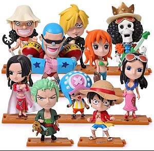 KIT DE BONECOS DO ONE PIECE