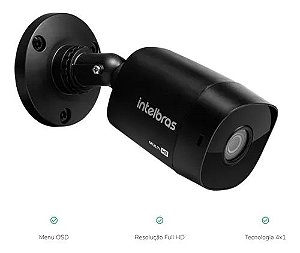 CÂMERA MULTI HD FULL HD - VHD 1220 B - PRETA