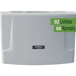 CENTRAL PABX INTELBRAS IMPACTA 40 2T/4R