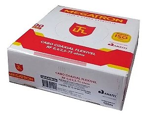 CABO 4MM MEGATRON DBL COBRE 80%+2X26 EX 100MTS