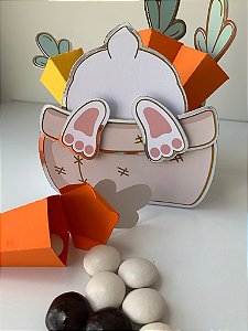 Cesta Cenouras Coelho Guloso