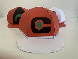 Caixa Boné Pokemon - Estilo Baseboll