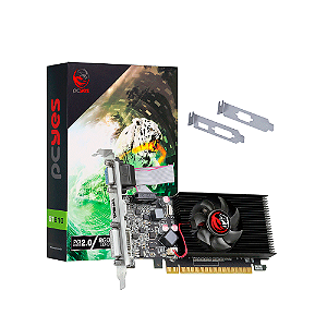 Placa de Vídeo Pcyes Nvidia GeForce GT 730 4GB GDDR5 64Bits, Low Profile -  PVGT7304GBR564 Artigo: 801299 - Fujioka Distribuidor