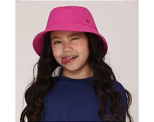 Chapéu Basic Kids infantil com Proteção Solar UV.LINE Pink