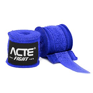 Bandagem Elástica 3,5 Metros, Azul, Com Velcro, P8-A, Acte Sports