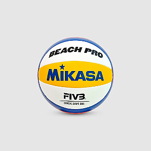 Bola Oficial de Vôlei de Praia Mikasa BV550 - Padrão FIVB