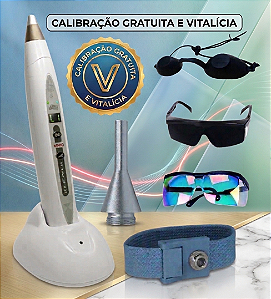 Laser Recover MMO Acupuntura Podologia Medicina + Ponteira acupuntura + Ilib