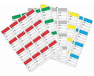 1000 Etiquetas Cartão P Tag Pin Preços Logista Roupas - Moprin Utilidades