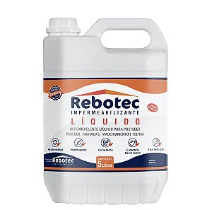 Rebotec Impermeabilizante Líquido Galão 5 Litros