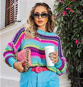 Blusa Tricot Color Neon