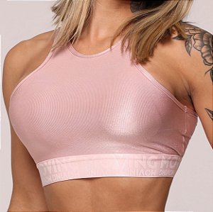 Top Torino Rosa bebe c/ Elastico Rosa