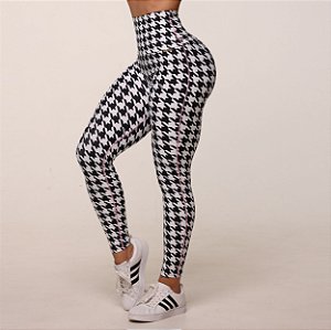 Legging Basic Estampa Pied