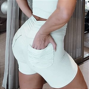 Shorts Fru-Fru com bolsinhos | varias cores