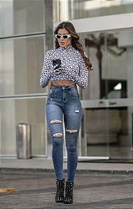 Calça Jeans Skinny Super Modeladora