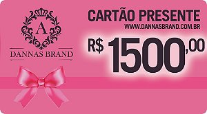 Cartão Presente Dannas Brand R$150,00