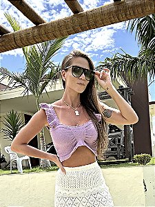 Top Tricot Babados