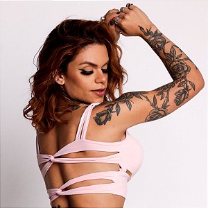 Top Creta Rosa Bebe