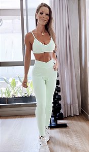 Conjunto Princess Girls Verde Lima