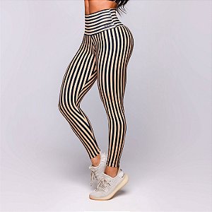 Legging Illusion Suplex Light de Poliamida Premium Zero Transparência Estampa Retrô Fit Sunfield