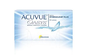 Lentes de Contato Johnson & Johnson Acuvue Oasys Hydraclear Plus - Para Hipermetropia