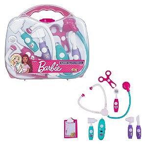 Barbie Kit Infantil Médica Maleta Fun