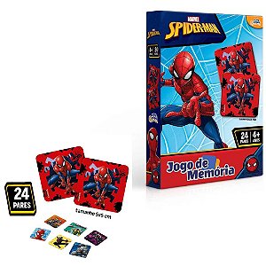 Jogo Infantil - Tapa Certo - Marvel Homem Aranha - Estrela