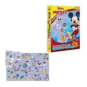 Jogo Infantil Quebra Cabeça de Chão Mickey Mouse Toyster - Loja