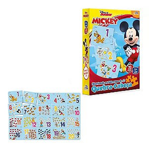 Jogo Educativo Infantil - Montando os Números - Disney - Toyster