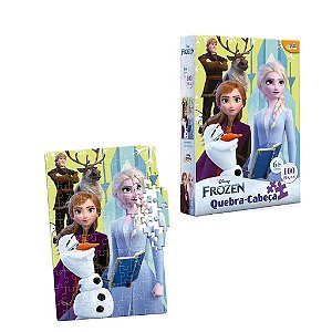 Jogo quebra cabeça barbie 100 pçs - toyster 2341 em Promoção na