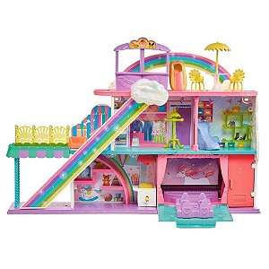 Polly Pocket Boneca Caminhão de Sorvetes, HHX77, Multicor 