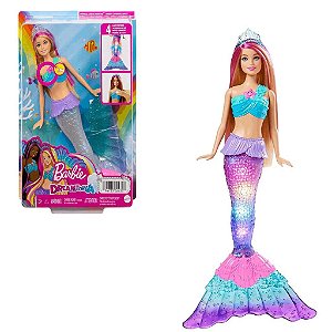 Boneca Barbie Princesa Tranças Magicas GTG00 Mattel - Bonecas